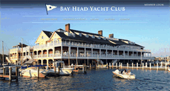 Desktop Screenshot of bayheadyachtclub.org